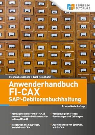 Amazon.in: Buy Anwenderhandbuch FI-CAx (SAP®-Debitorenbuchhaltung) Book ...