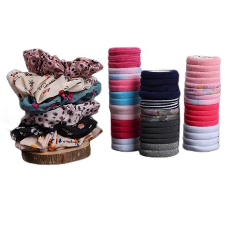 Jewelz's Slim Scrunchies Set for Kids & Women | Ponytail Holder for ...
