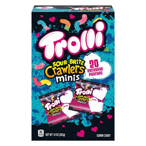 Trolli Sour Brite Crawlers Minis Gummy Candy, | Ubuy India