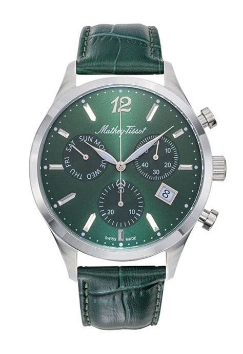 Buy Mathey-Tissot Green Dial Chronograph Analog Watch for Men ...