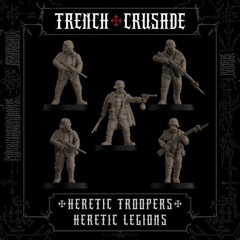 Trench Crusade - Heretic Troopers - Heretic Legion - Factory Fortress ...