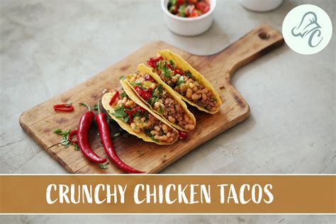 Crunchy Chicken Tacos: Low-Calorie & Healthy Meal