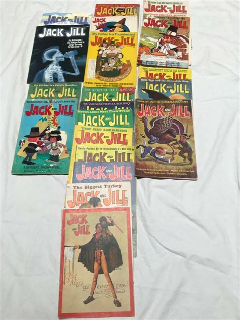 Vintage Jack And Jill Children's 21 Magazines 1972,73,74,75,76,2001 ...