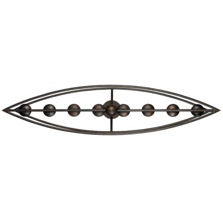 Crystorama Lighting Group 9168-EB Cameron 8 Light 42" Wide Taper Candle ...