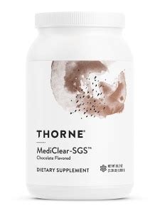 Mediclear-SGS™ Chocolate Flavor - 38.2 oz (1082 Grams) - Thorne ...