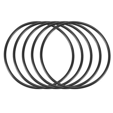5 Pcs 100mm x 3.5mm Mechanical Rubber O Ring Oil Seal Gaskets : Amazon ...