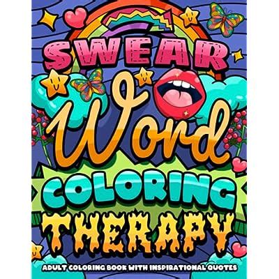 Swear Word Coloring Therapy: Adult Coloring Book | Ubuy India