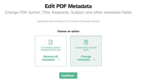 Image result for Edit PDF Metadata