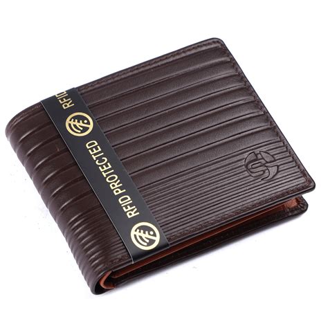 MENS LEATHER RFID WALLET 54114 – SREELEATHERS
