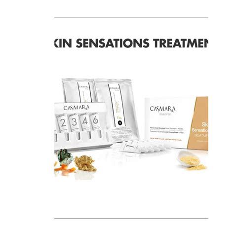 Casmara Skin Sensation Treatment Kit 6 Phases (1 Box - 2 Treatment ...