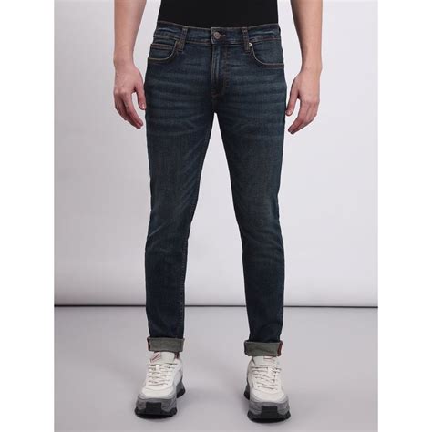 Buy Lee Men Blue Travis Slim Fit Mid Rise Light Fade Jeans Online