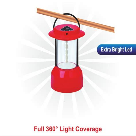 Rico SEL1006 Solar Emergency Lantern Light (Red)– Rico India