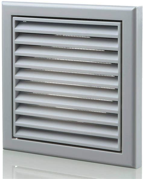 Buy VENTS UK 6 inch – 150 mm Fixed Blade Grille Cover with Flyscreen ...