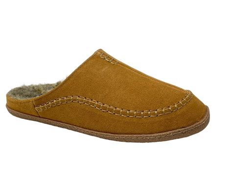 Clarks - Clarks Mens Comfort Slipper Warm Plush Sherpa Lined Indoor ...