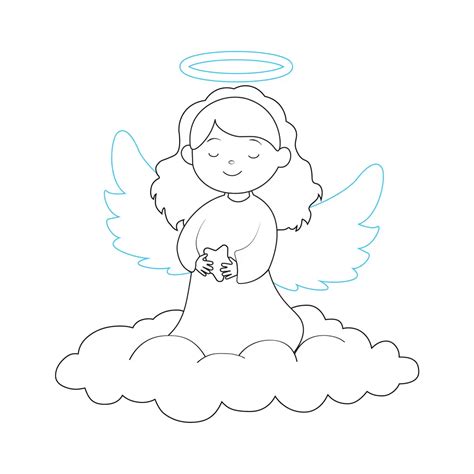 How to Draw An Angel Step by Step