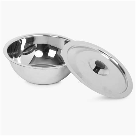 Buy Weston Stainless Steel Bowl With Lid from Home Centre at just INR 299.0