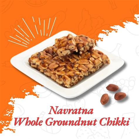 Navratna Whole Groundnut / Peanut/ Shengdana Chikki – Lonavalafoods.com