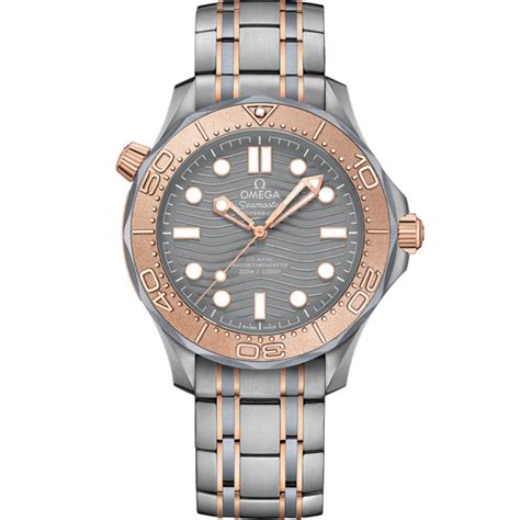 Omega Seamaster Diver 300M Co‑Axial Master Grey Dial Men 42MM