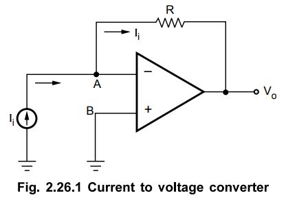 Op-amp Current to Voltage Converter - Working Principle, Circuit ...