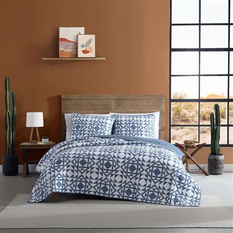 Wrangler Phoenix Patchwork Navy Full Queen Quilt Set - Walmart.com