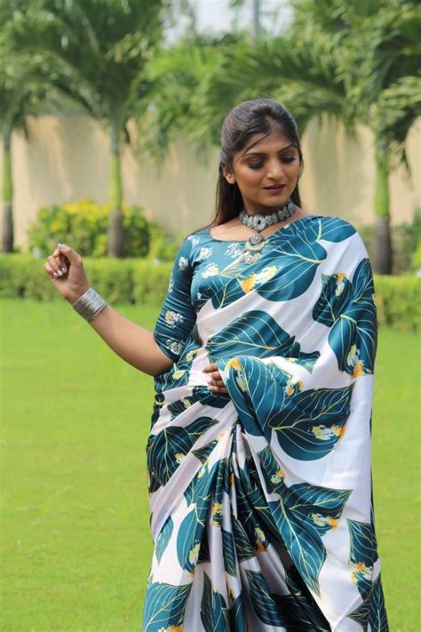 Spsc 61 A Fancy Satin Silk Saree Collection