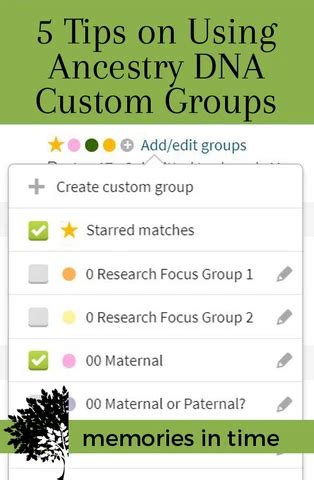 Image result for AncestryDNA Using Grouping