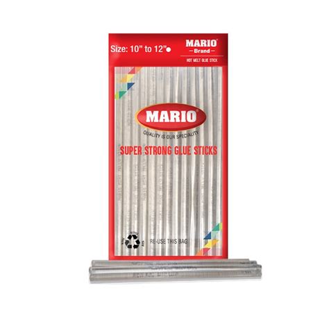 Mario JELLY Transparent Hot Melt Glue Sticks for Glue Gun (1 pc ...