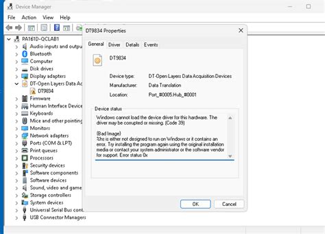 Windows Cannot Load the Device Driver Code 39 的图像结果