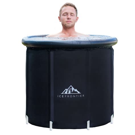 Portable Ice Bath Tub for Athletes/Recovery by Ice Frontier - Premium ...