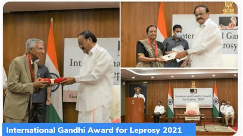 International Gandhi Award for Leprosy, 2021 – GKToday