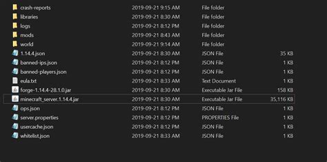 Minecraft Forge Server Not Mods File 的图像结果