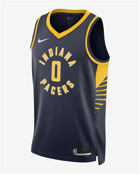 Indiana Pacers Icon Edition Men's Nike Dri-FIT NBA Swingman Jersey ...