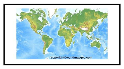 World Physical Map Labeled 的图像结果