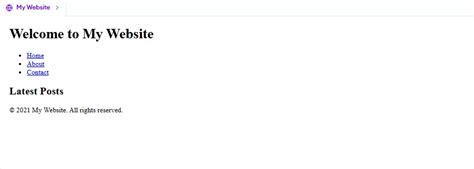 Image result for Basic HTML 5 Index Page Example