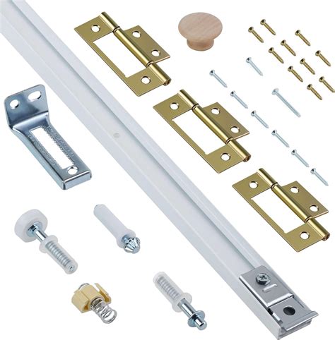 Bifold Door Hardware Kit, 36-Inch Bi-fold Closet Door Track Kit Bifold ...
