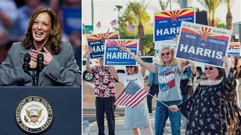 Kamala Harris under threat? Bullet damages found at Arizona Dem poll ...