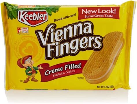 Amazon.com: Keebler Vienna Fingers Creme Filled Sandwich Cookies, 12 Oz ...