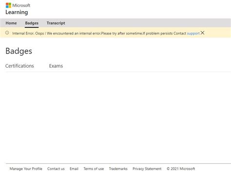 Microsoft Badges Not Showing In Microsoft Learning Dashboard ...