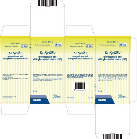 Tri-Sprintec® (norgestimate and ethinyl estradiol tablets USP)