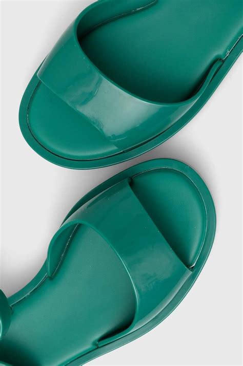 Melissa sandały MELISSA NINA SANDAL AD damskie kolor zielony M.33963 ...