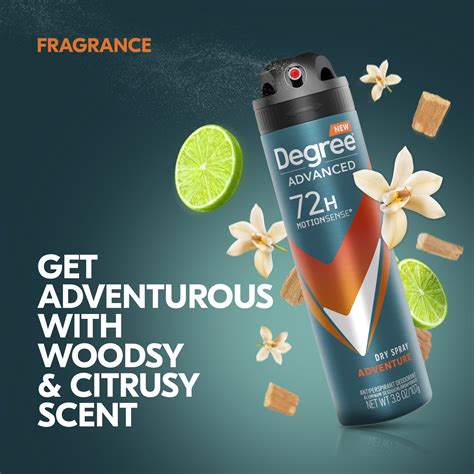 Buy Degree Advanced 72H MotionSense Dry Spray Antiperspirant Deodorant ...