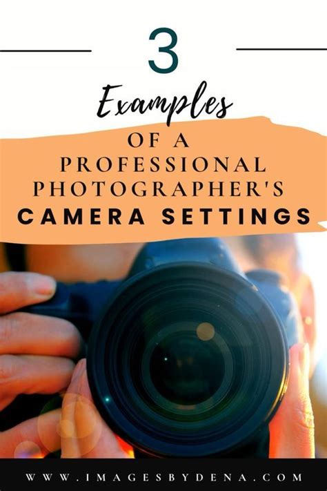 Image result for Examples Camera Settings