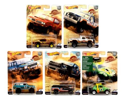 Buy Hot Wheels Premium Desert Rally Car Culture Full Set of 5 VW Jeep ...