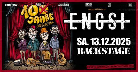 ENGST | 10 JAHRE JUBILÄUM 2025 | BACKSTAGE MÜNCHEN 2025 ...