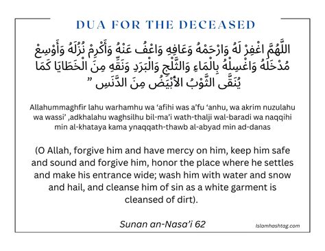 Powerful Dua For Those Who Passed Away - Islam Hashtag | Islamic quotes ...