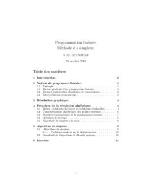 Image result for Programmation Lineaire Simplexe