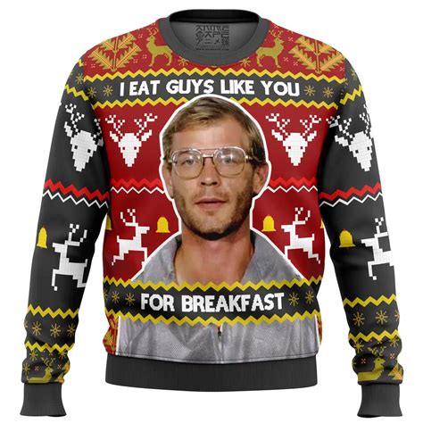 Jeffrey Dahmer Ugly Christmas Sweater - Anime Ape