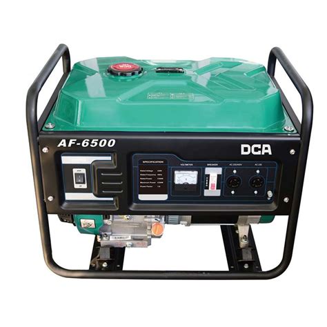 dca gasoline generators