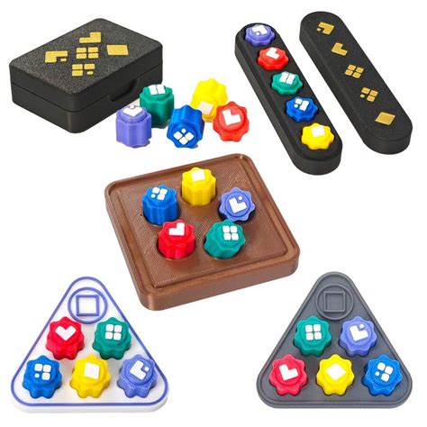1 Set/5pcs Stone Grasping Game Set - Colorful Hand-Eye Coordination ...
