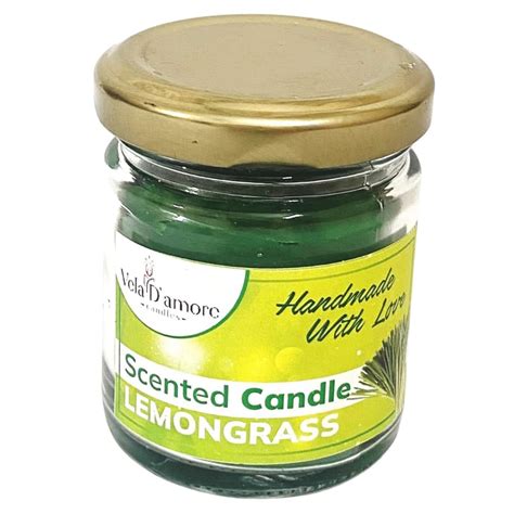 Vela D'amore Candles Organic Hand Poured, Soy Wax Scented Jar Candles ...